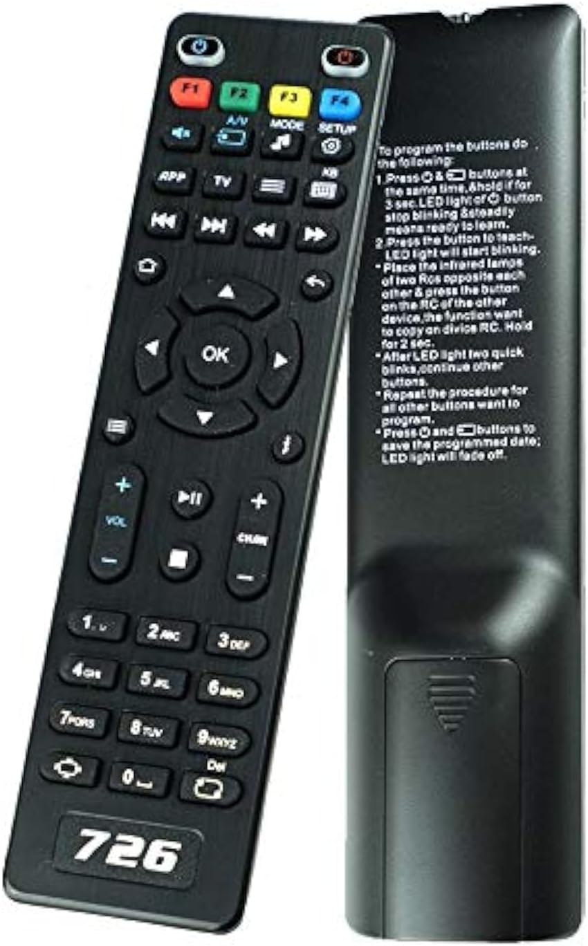 Replacement Remote Control for Tv Box Mag254 Mag250 Mag256 MAG 250 254 256 255 256 257 275 322 349 350 351 352 OTT IPTV Set Top Box