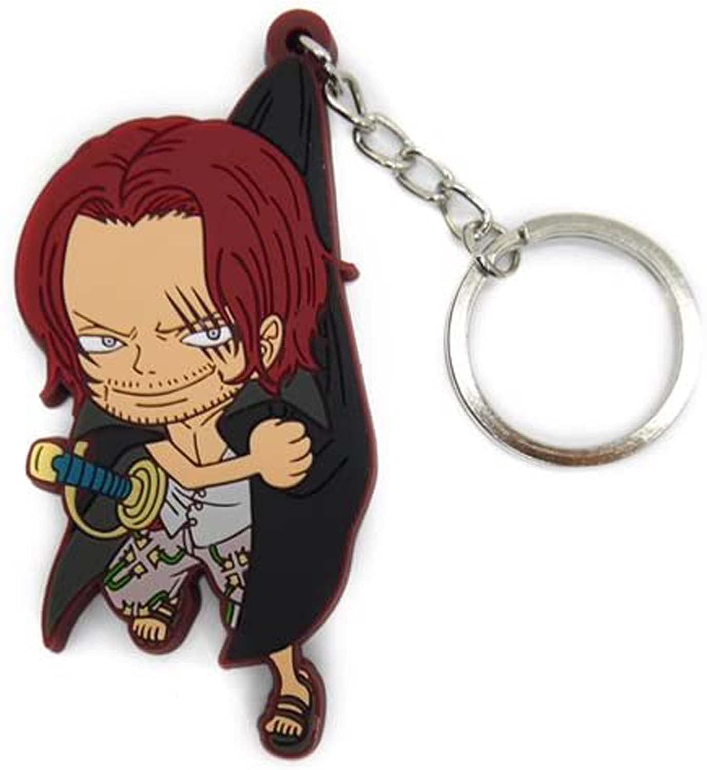 Amazon.co.jp: ワンピース シャンクス つままれキーホルダー : おもちゃ