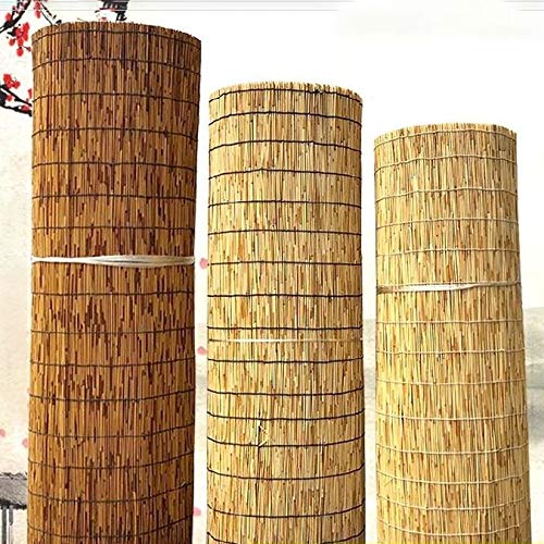 Estor enrollable de bambú natural a medida para ventanas y puertas de terrazas 7