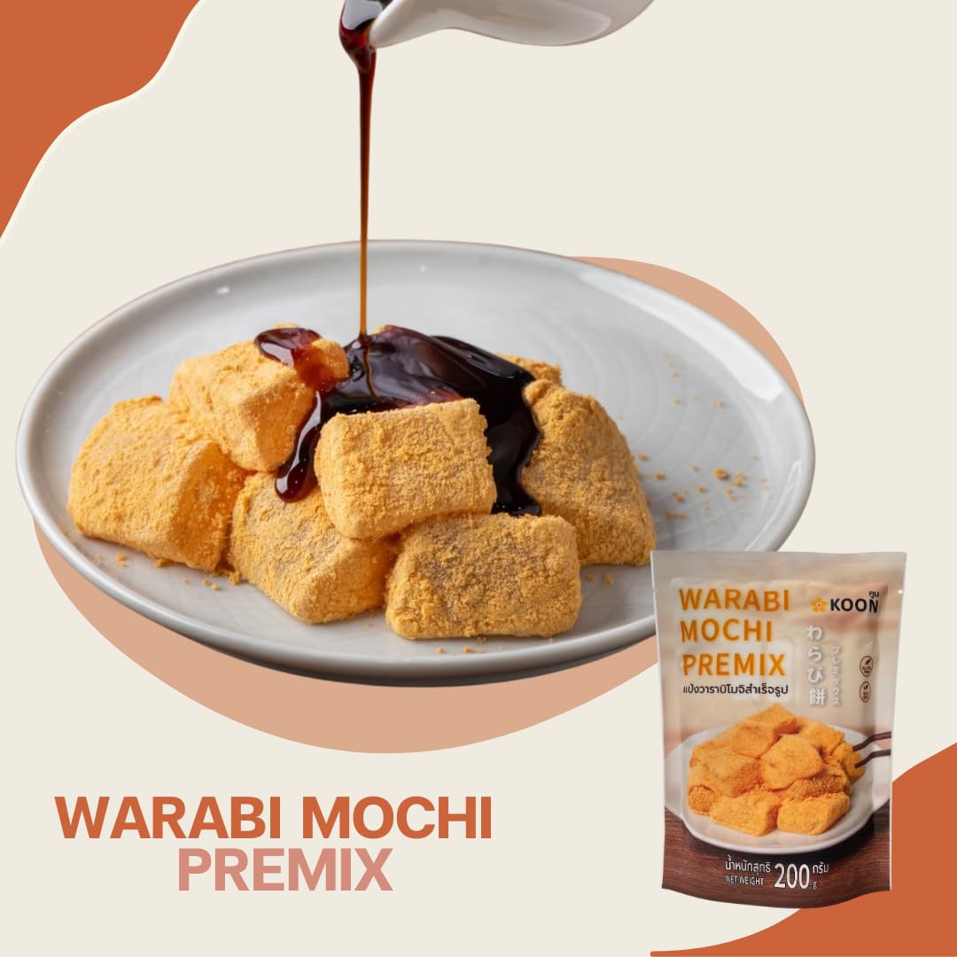 Amazon.com : Warabi Mochi Premix Flour KOON®, 7 Oz. (200g