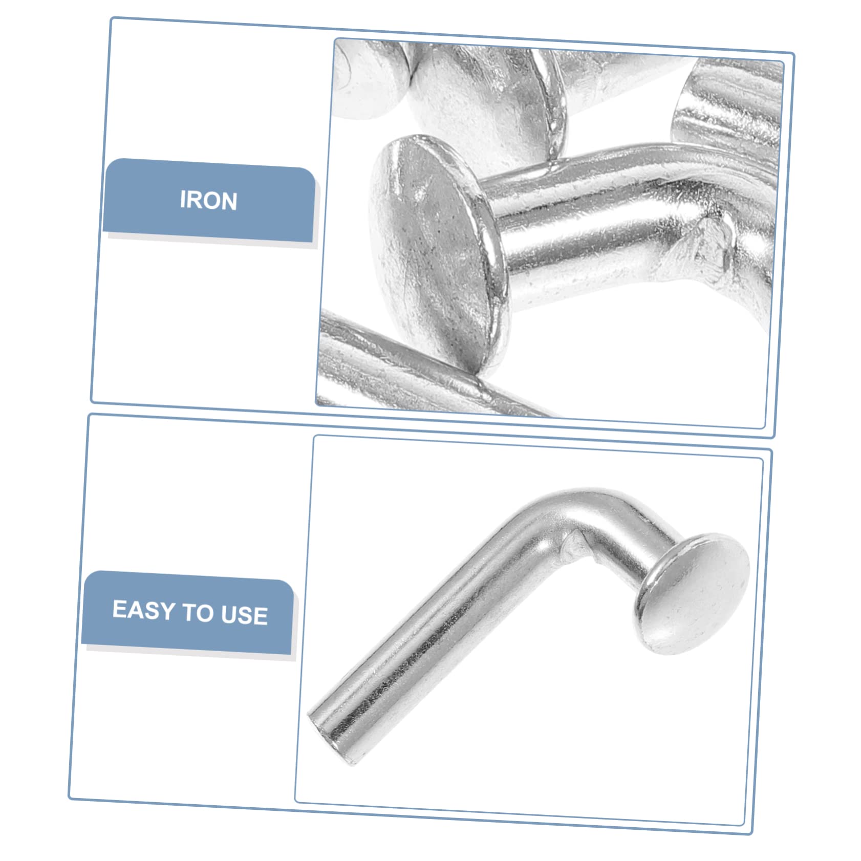 100 Sztuk Szt Paletowy Kołek Zabezpieczający Drop Pin Stalowy Wytrzymały Do Systemów Regałów Ściennych Zabezpieczenie Magazynu i Regałów Paletowych