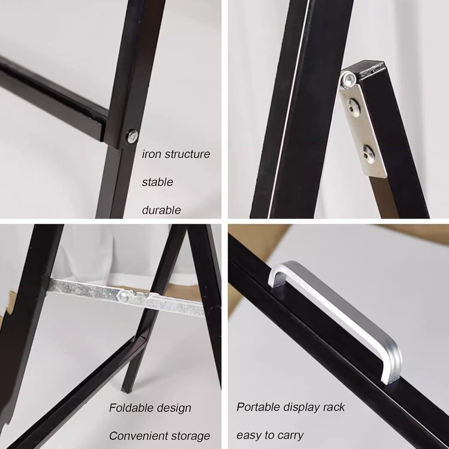 Soporte de Cartel, Soporte de exhibición, Aviso, menú, Soporte de Mano, Estructura de Hierro, Soporte de Aviso Soporte para Carteles
