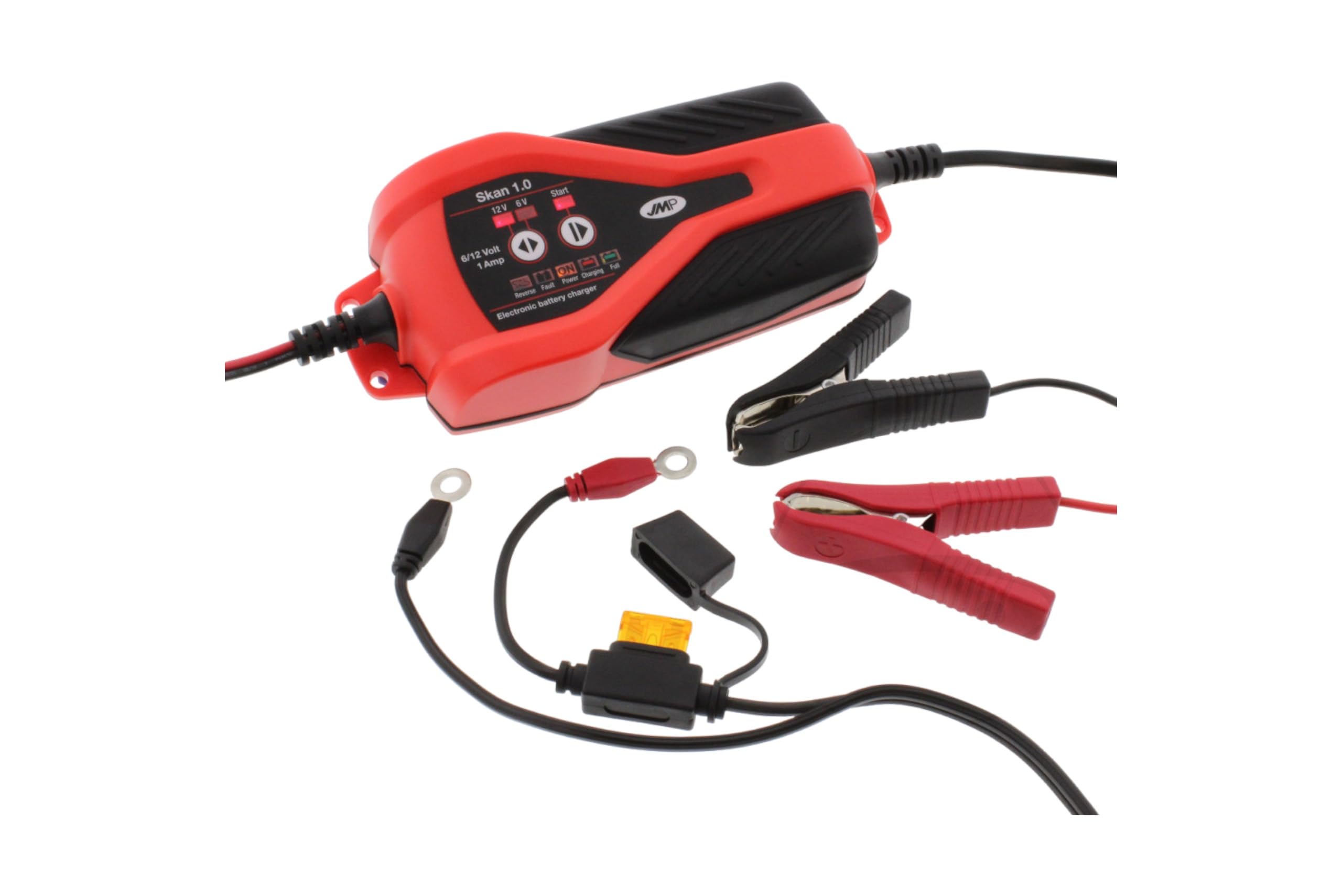 Cargador de batería JMP Skan 1.06/12V 1A para BMW R 11 GS Adventure 12 1 50/80/90/100/125/150/180/200/220/240/250/251/280/300