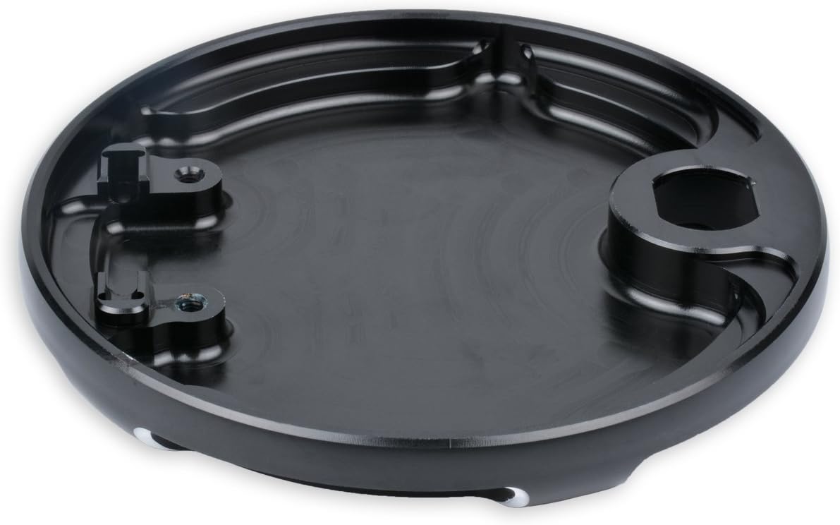 KATUR 3 Pieces CNC Black Dash Accessory Pack Tank Cover Compatible with Harley Touring FLHX FLTRX 2014-2017