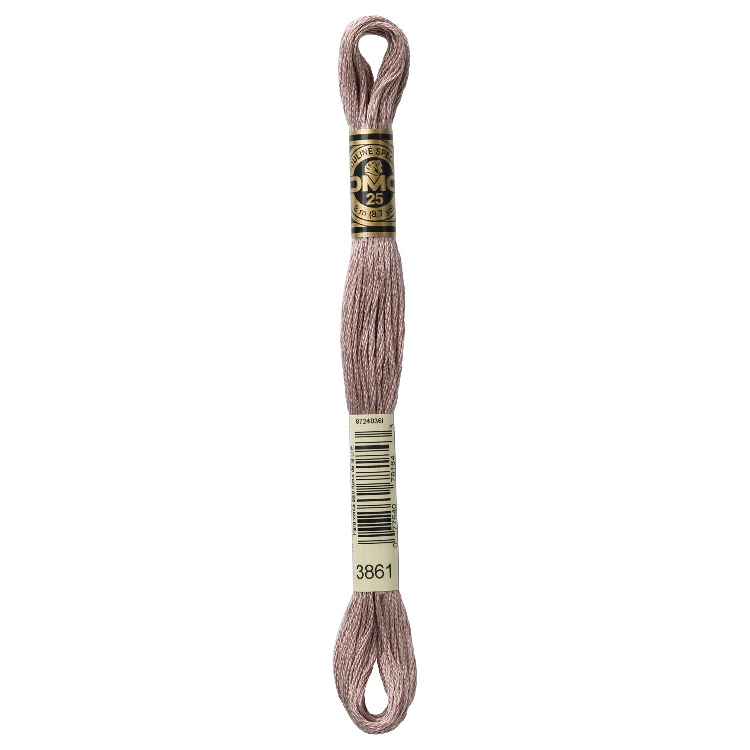 DMC 6-Strand Embroidery Cotton Floss, Light Cocoa