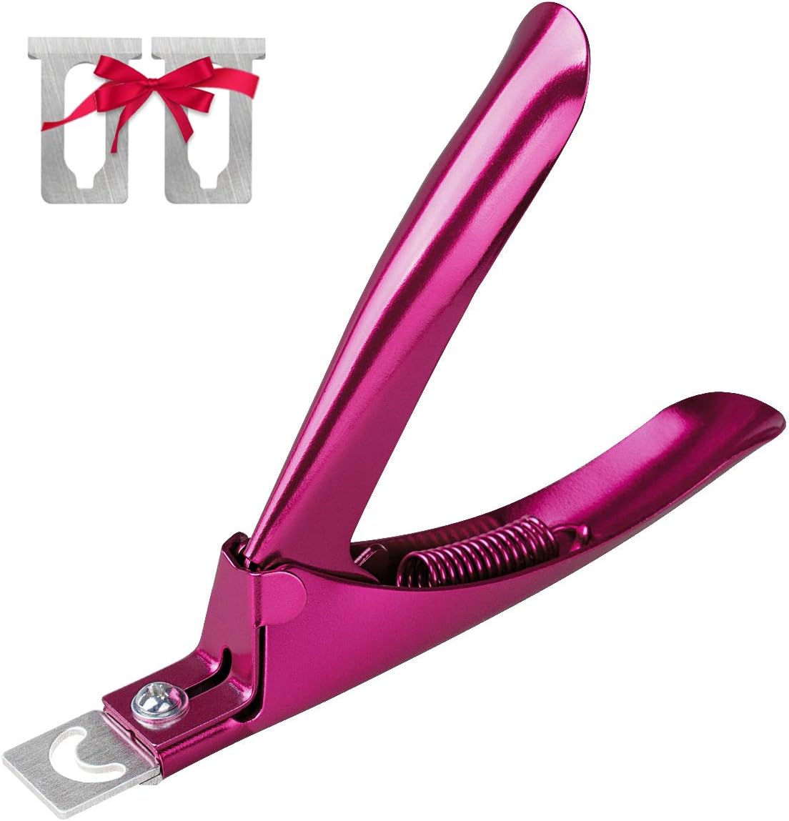 Acrylic Nail Tip Clippers Adjustable Premium Stainless Steel Fake False