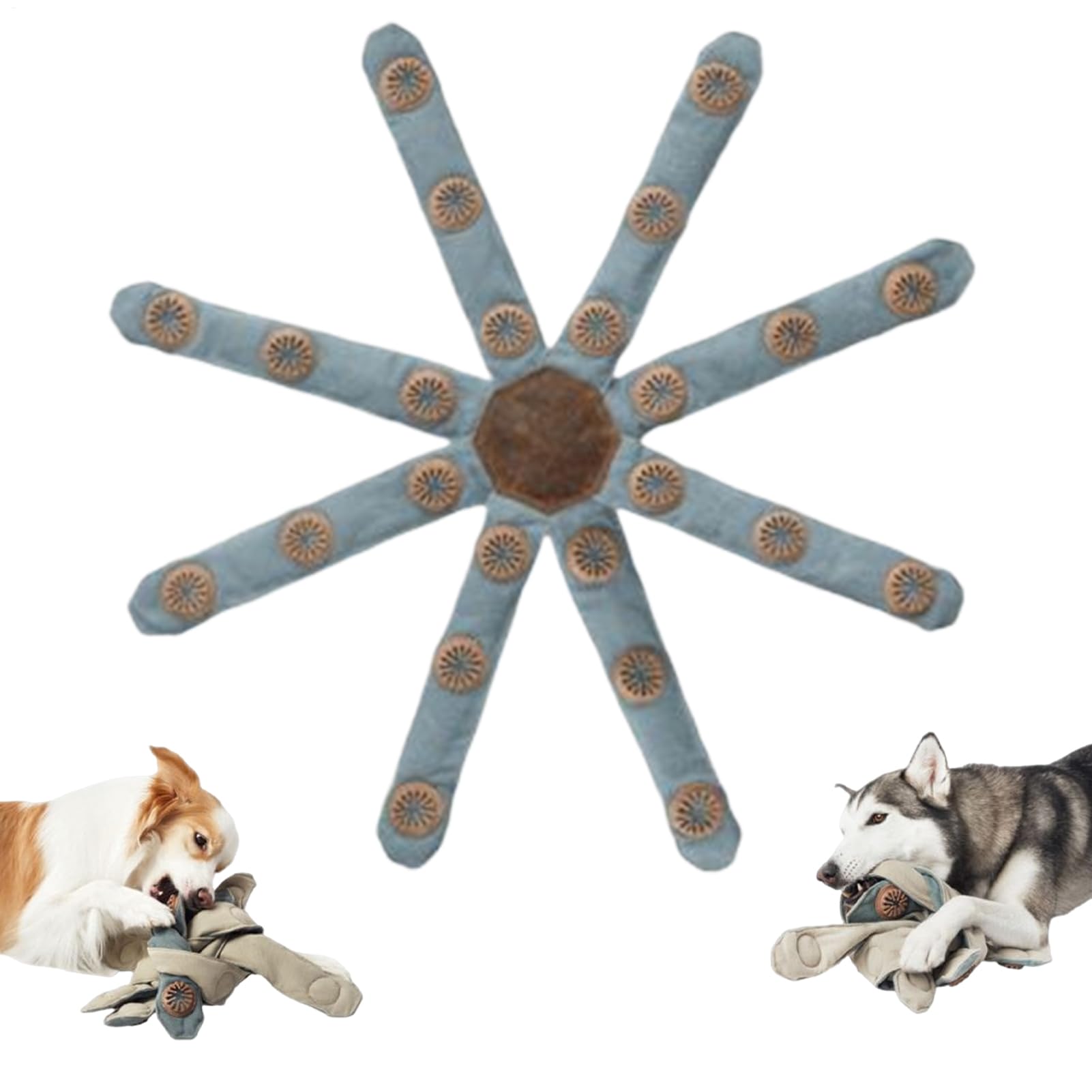 Juguetes Mordedores Perros Mordedor Interactivo Lavable e Impermeable | Juguetes Para Perros Pequeños Para interior exterior viaje piscina parque patio dormitorio jardín familia