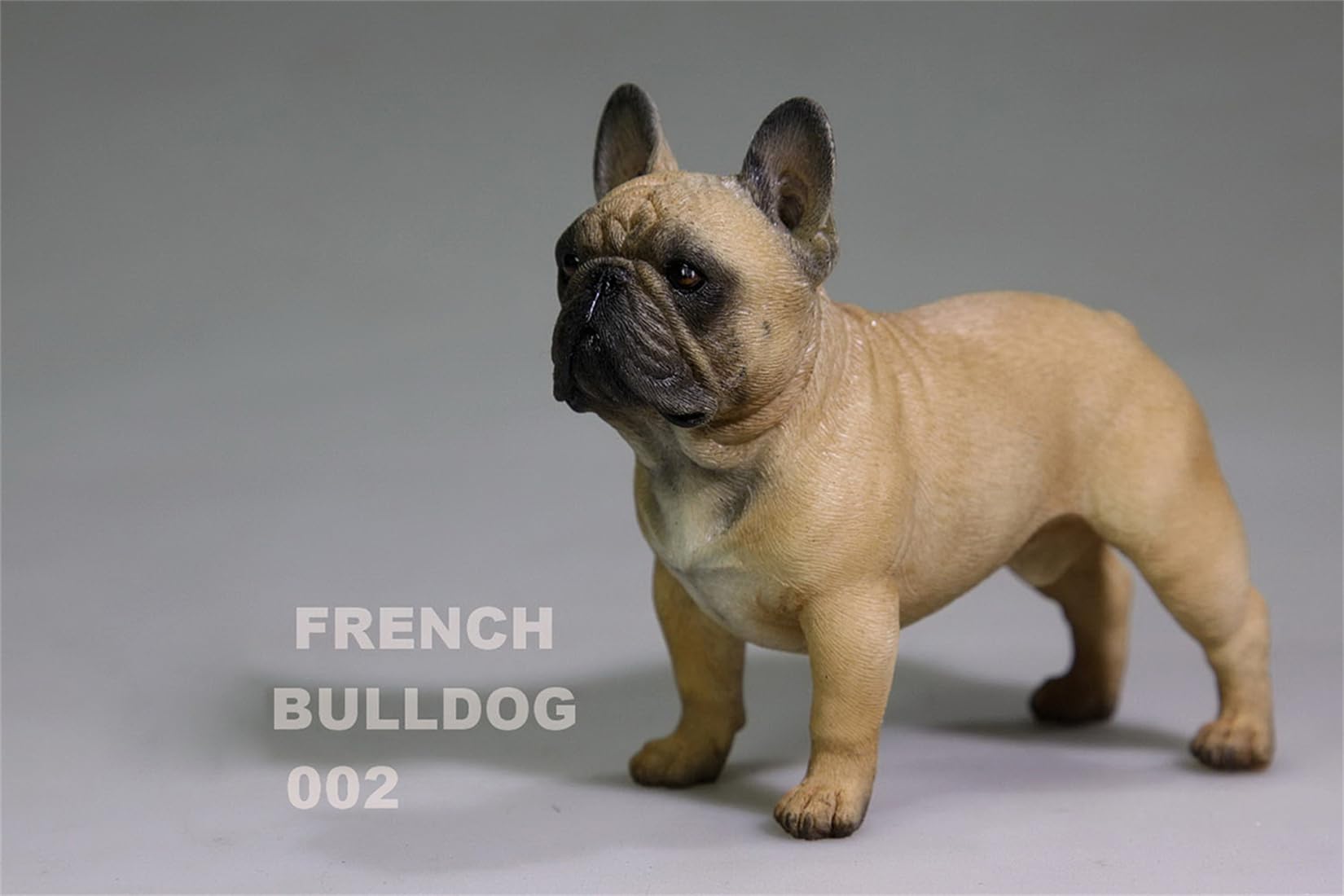Amazon.co.jp: JXK 1:6サイズ フレンチ·ブルドッグ 8cm 犬 動物 リアル