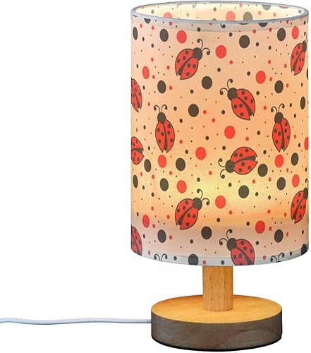 Table Lamps Room Table Lamp Elegant Seven-Star Ladybirds Lamp for Study Bar