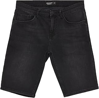 LC واكيكي شورت جينز بقصة قياسية للرجال S3Dv83Z8-326-2 مقاس 30 لون اسود روديو