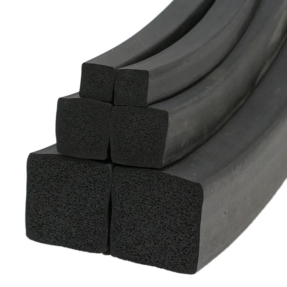 EPDM Foam Sealing Strip 10M Rubber Gasket Cabinet Door Black