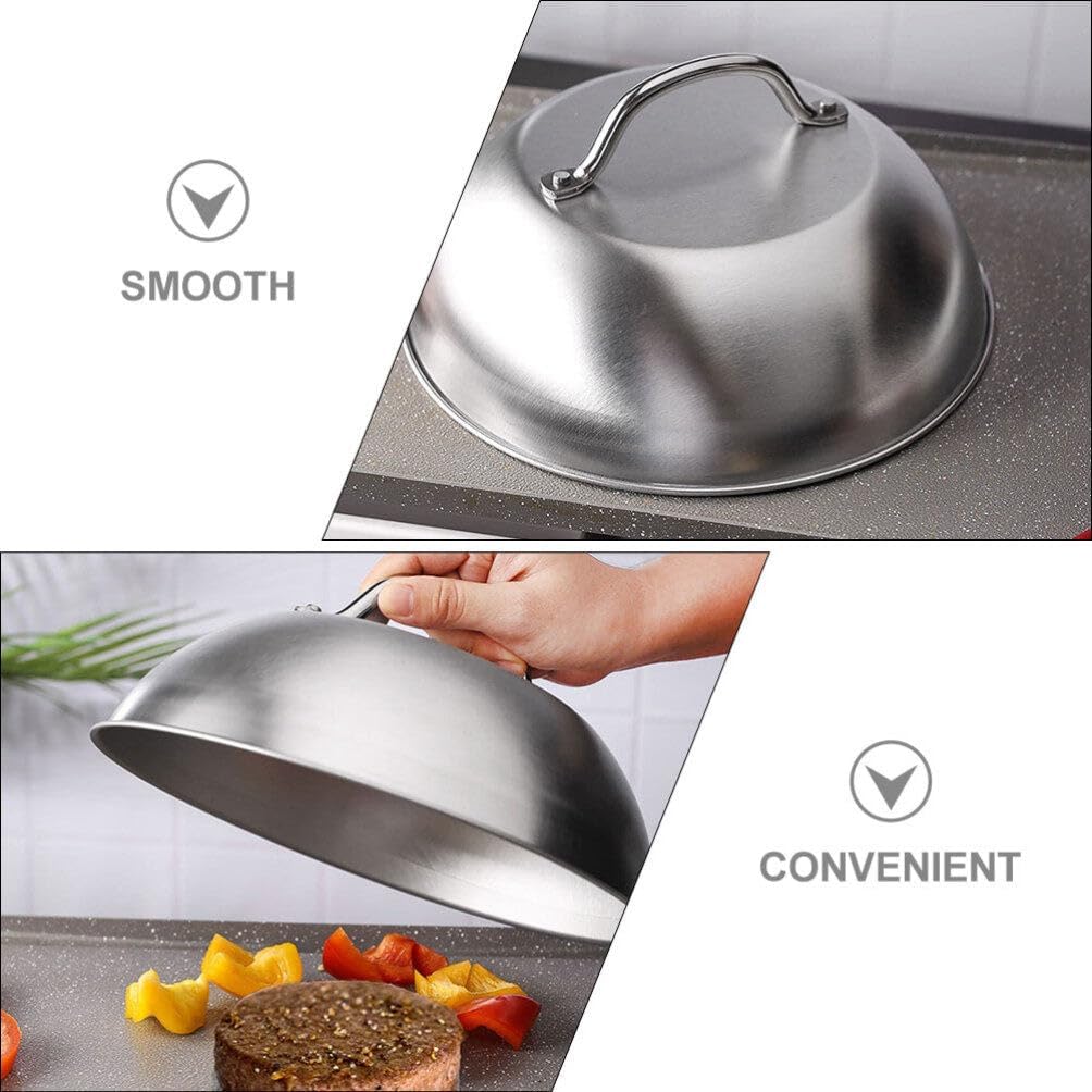 Yardwe 1 Set Tools Kitchen Supply Stainless Burger Press Kitchen Gadget Patty Making Tool Cooking Mold Handle Barbecue Supplies Stainless Steel Supplies to Stretch