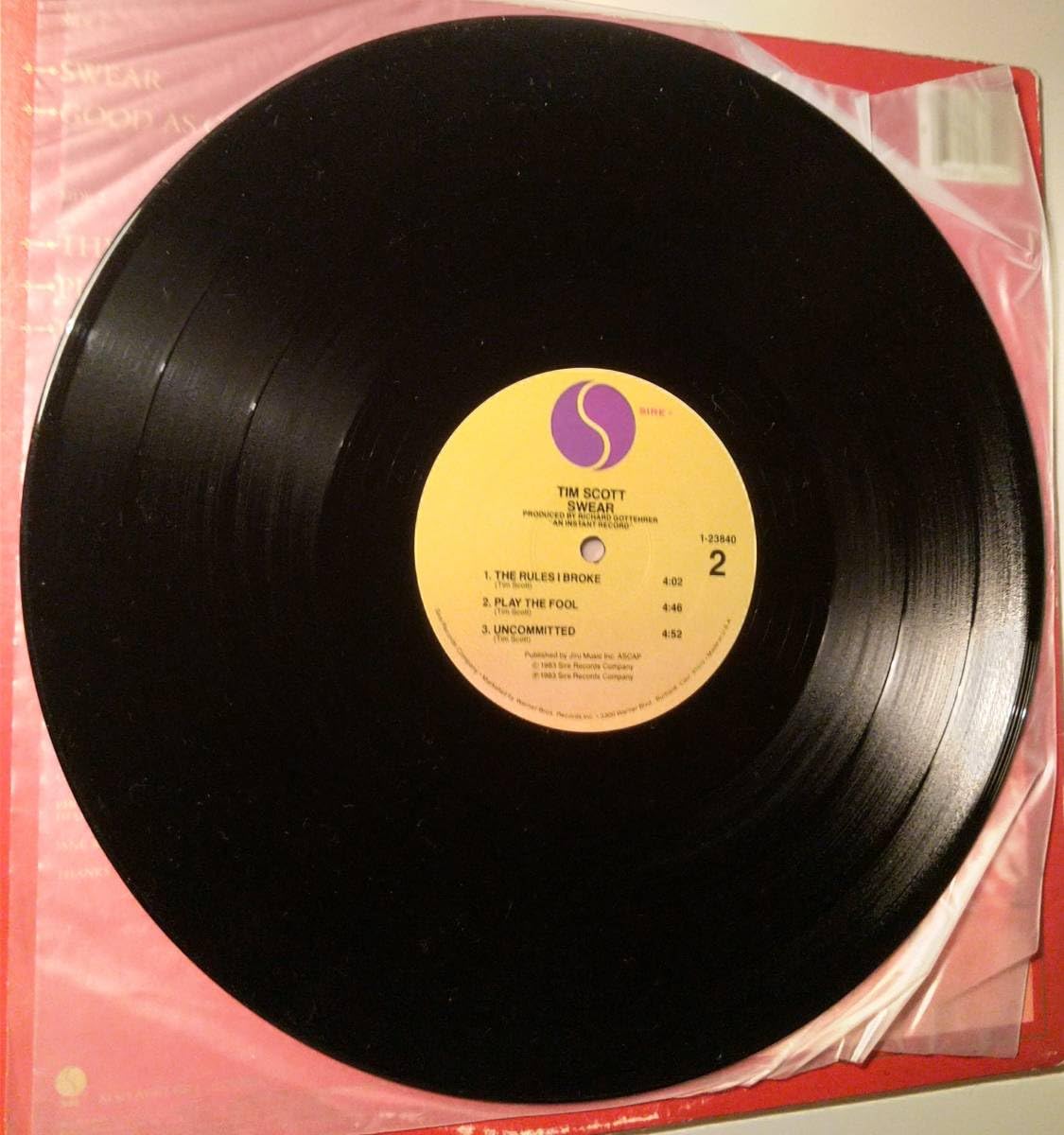Amazon.co.jp: 貴重ex.ROCKATSTIM SCOTT/SWEAR LP ROCKABILLY ティム