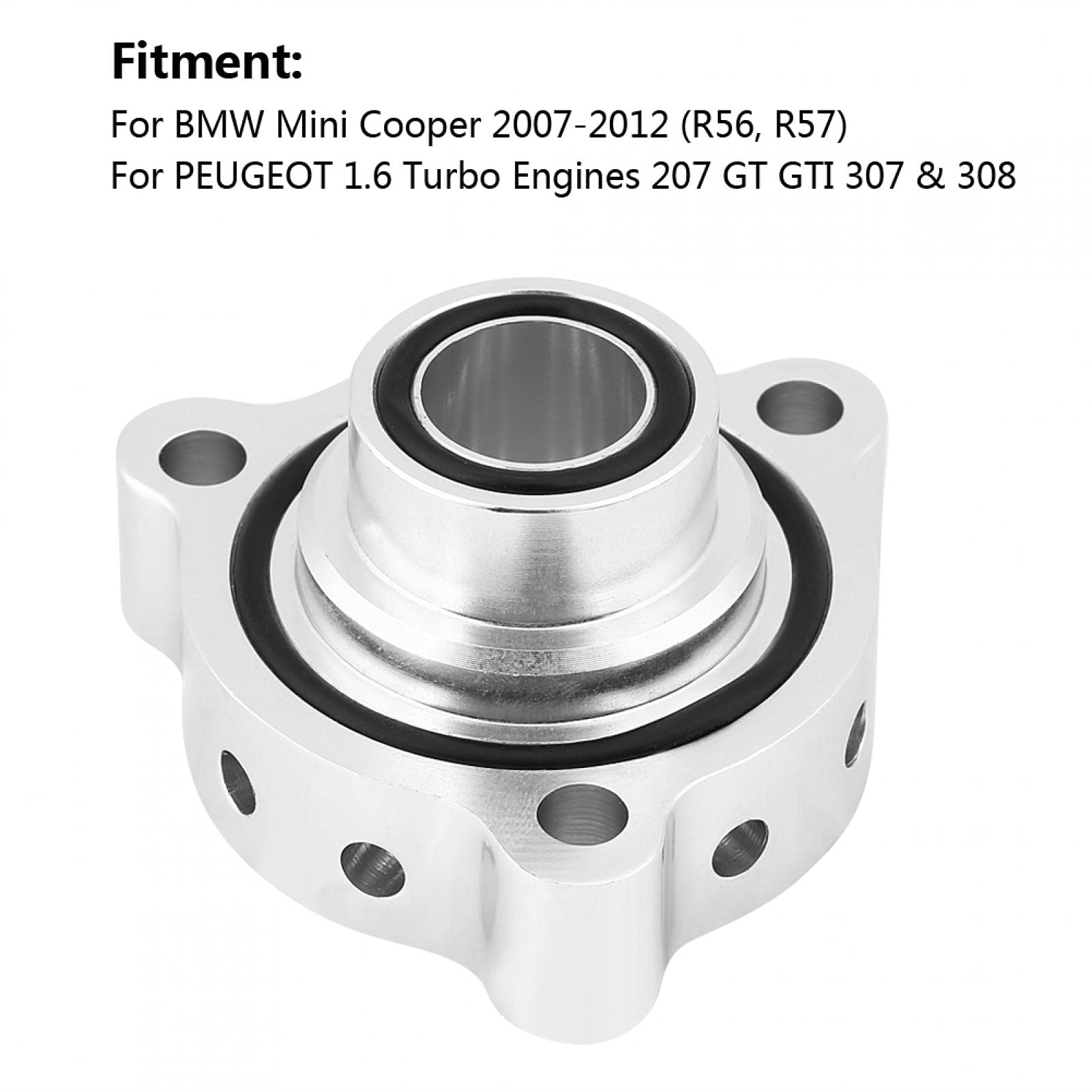 KIMISS Blow Off Valve Adapter Blow Off Adapter Valve Dump,blow off valve for r56 mini s3 207 1.6 thp 208 gti dewhel valvola turbo benzina 308 1.2 dump jcw forge rc 2012 2lt