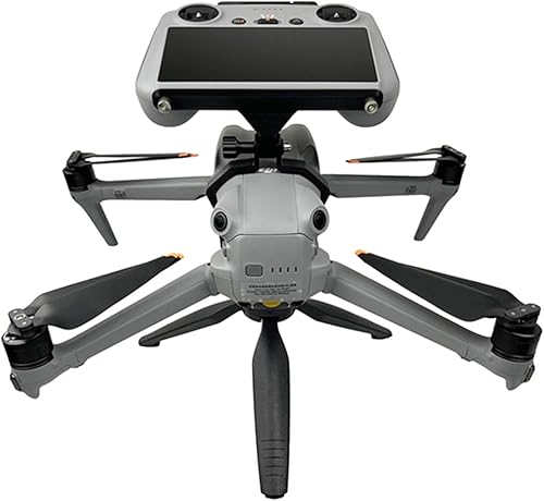 Vista 6 de Air 3 Drone Handheld Gimbal Stabilizer Bracket Anti-Vibración Fotografía Control Remoto Soporte para DJI Air 3 RC 2 Soporte RC-N2 Mount Grip