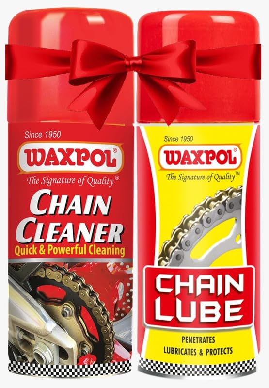 Waxpol Bike Care Kit Set of 2 | 150ml Chain Lube Spray, 150ml Chain Cleaner | Chain lube Grease| Multipurpose Spray, Rust Remover, Lubricant, Stain Remover, Degreaser, and Cleaning Agent-image-9