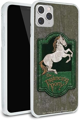 The Lord of the Rings The Prancing Pony - Funda protectora de goma híbrida ajustada para Apple iPhone 8, 8 Plus, X, 11, 11 Pro, 11 Pro Max