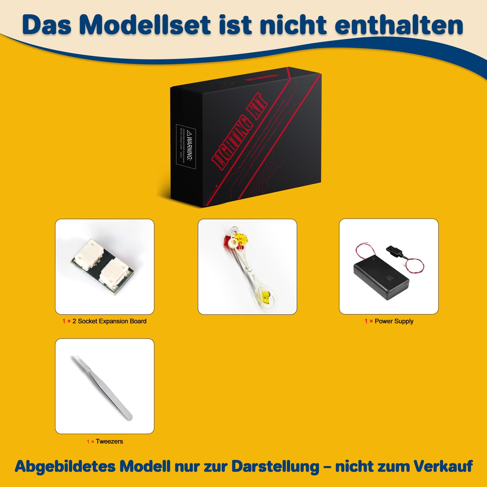 LocoLee Led Licht Set Kompatibel mit LEGO 60283 Ferien Wohnmobil Spielzeug, Campingbus Dekorations Led Beleuchtungs Set Light Kit Compatible with LEGO 60283 - Nur Lichter Set, Kein Modell - 4