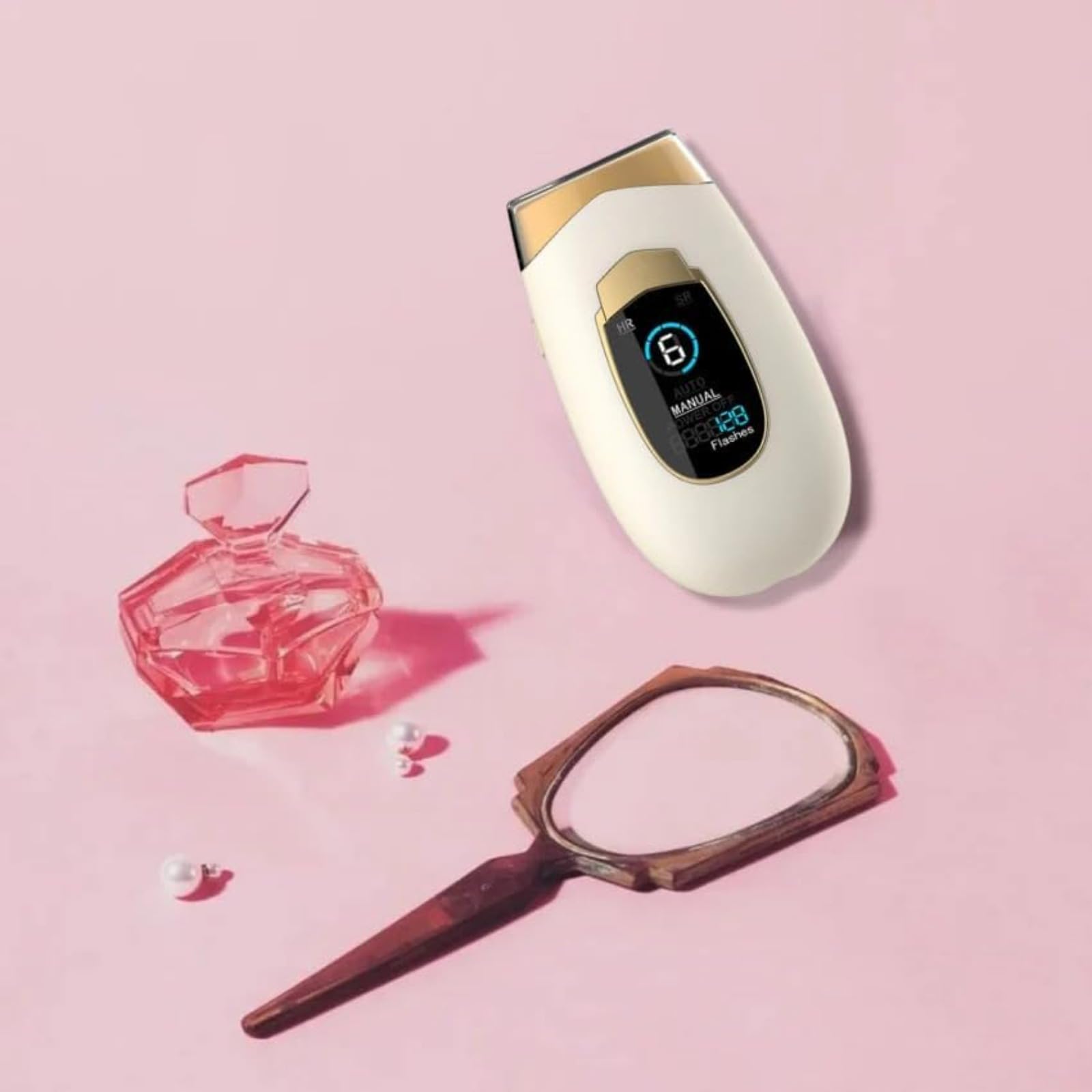 Lumina Lumisilk Depiladora Laser Ipl,Proporcionando Una Piel Suave Con Una Sensación E Indolora, Tecnología Avanzada Para Resultados Duraderos (Blanco)