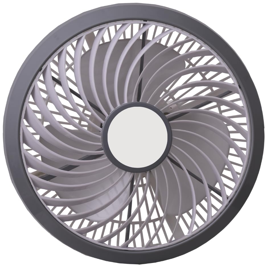 Image of STARVIN Wall Mounted Fan High Speed Wall Fan for Home & Kitchen Compact Size,Adjustable Tilt,Low Noise Small Wall Fan for Office, Shop & Utility Area - EVTS (roto cabin, 12 Inch)