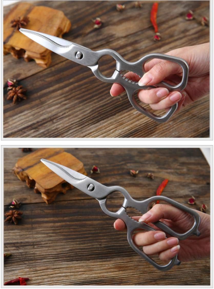 Utility Cooking Scissor Multipurpose Stainless Steel Poultry Shears with Comfortable Grips(2)