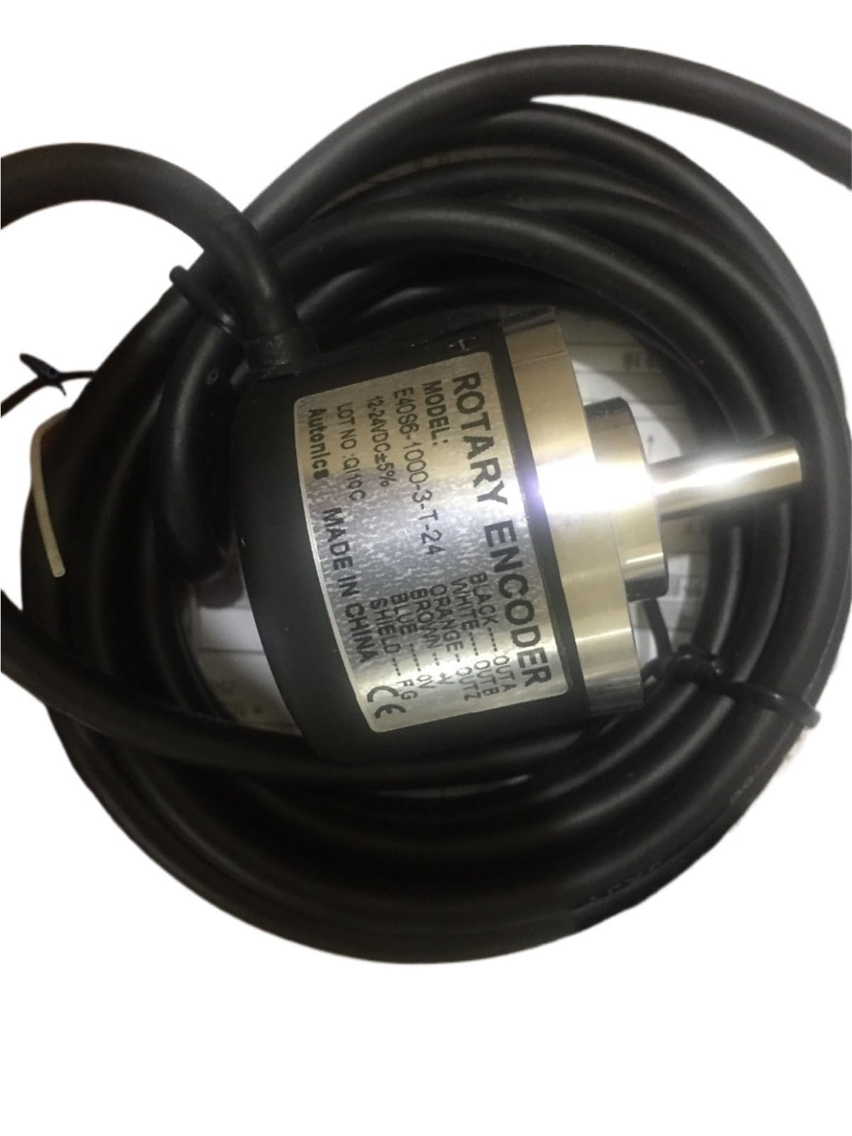 Encodeur automatique E40S6-1000-3-T-24 corrigez les erreurs d'alignement machine 12-24VDC - 4