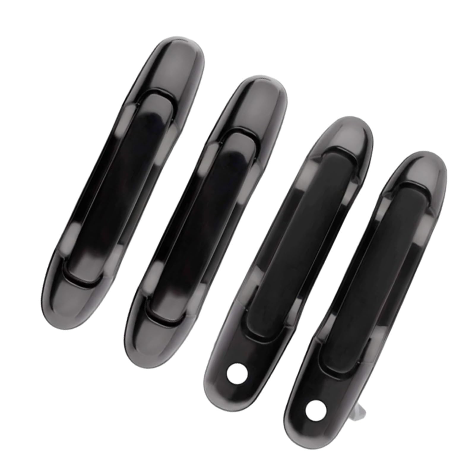 FNCVTM Sliding Exterior Handle 4Pcs Car Exterior Door Handle Front&Rear Outside for Toyota for Sienna 1999-2003 69220-08010 69210-08010