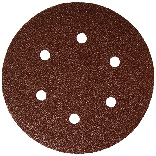 Bosch SR6R042 25-Piece 40 Grit 6 In. 6 Hole Hook-And-Loop Sanding Discs