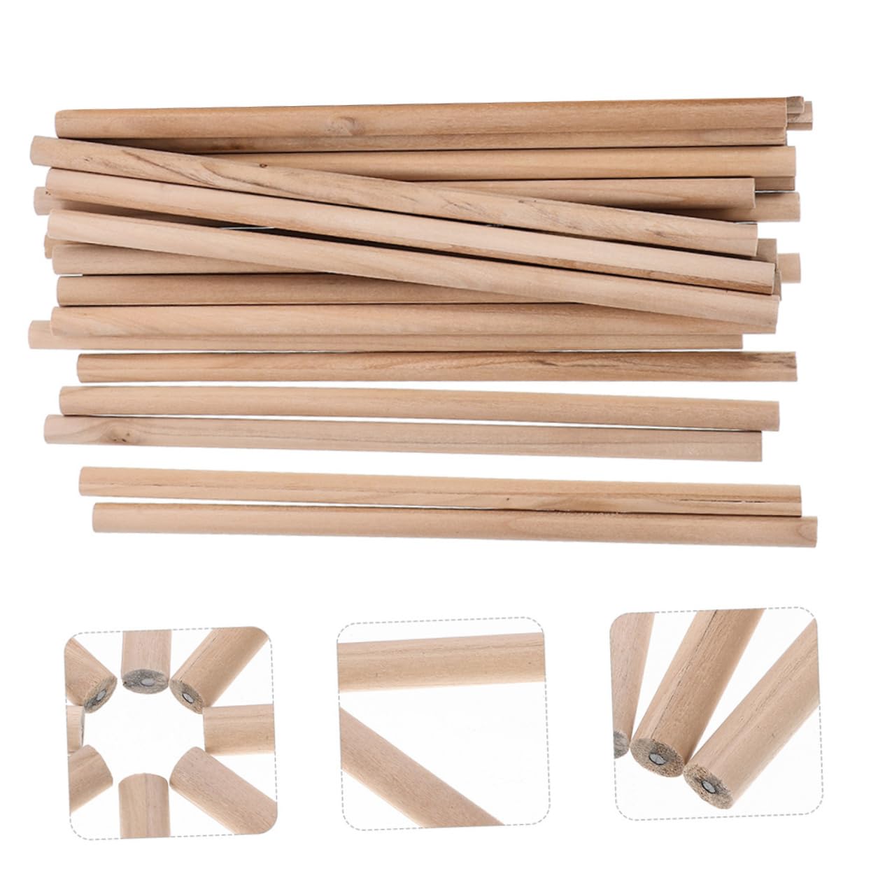 Artibetter 3 Set Matita Rotonda Matite Da Disegno Per e Per Scrivere Adulti e Per La Scuola Che Scrivono A a Dipingendo e Lunghe e Di Legno 30 Pezzi*3