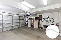 Vista 9 de Lithonia Lighting TruWrap - Lámpara de techo LED de 4 pies, luz LED envolvente de bajo perfil, lúmenes ajustables, seleccionable blanco