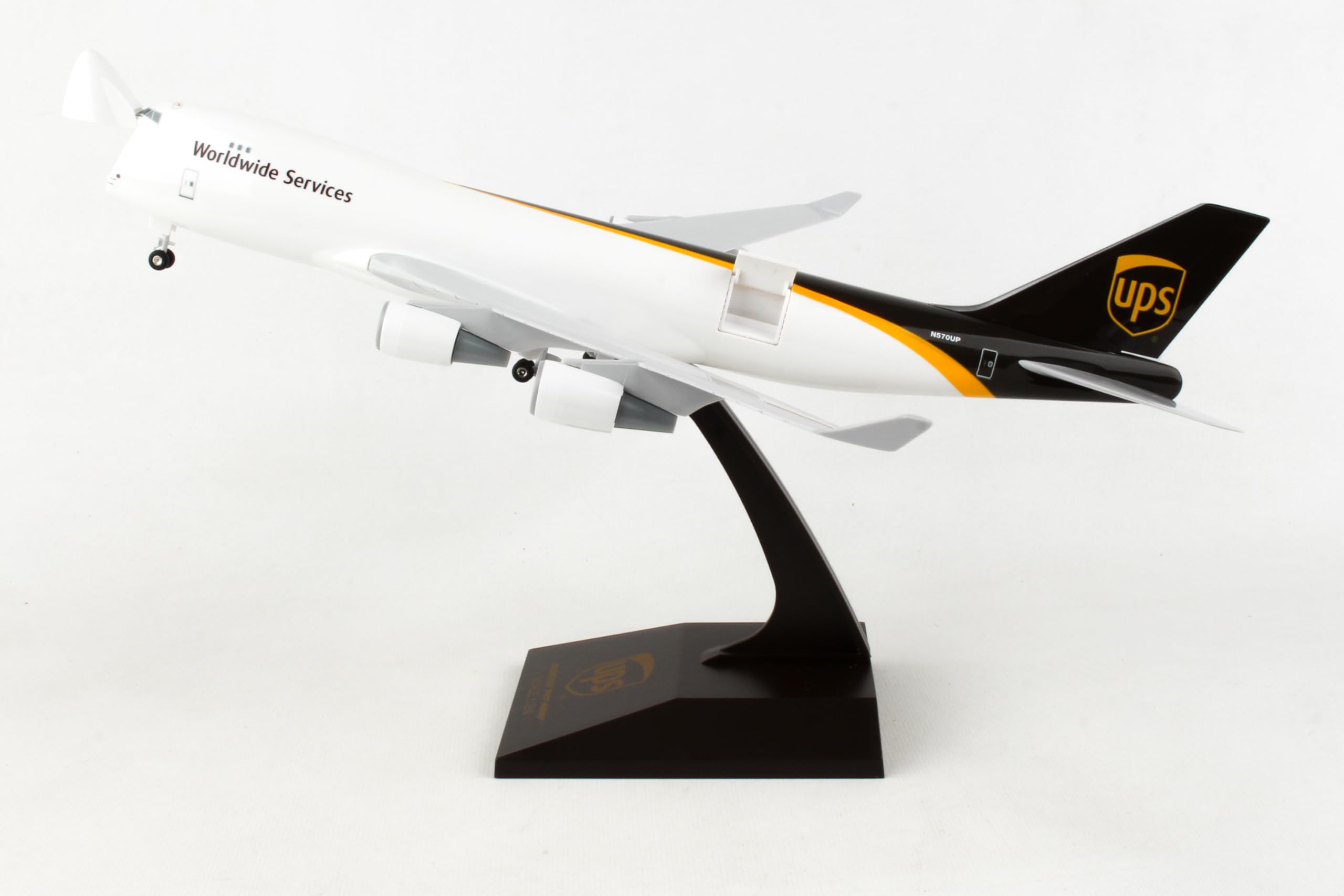 【新品】 UPS ボーイング 747-8F 1/200 SKYMARKS Amazon.com: Skymarks UPS 747-400F 1/200 W/Gear & Opening