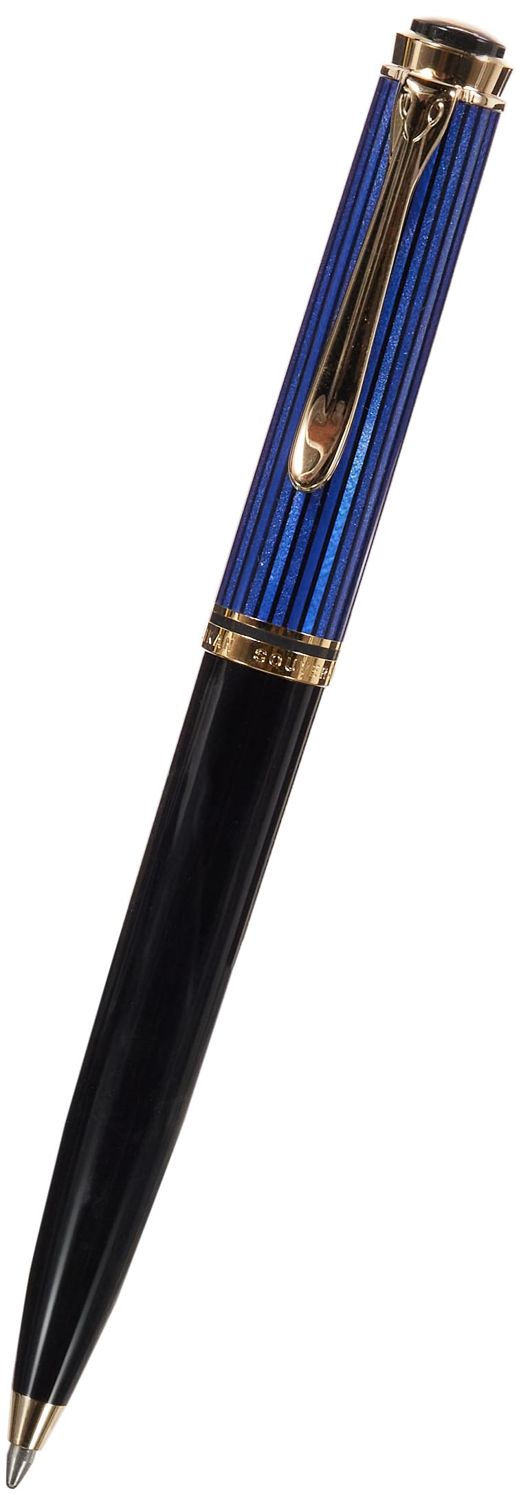 Amazon | Pelikan 高級スーベランK600ボールペン ブラック/ブルー