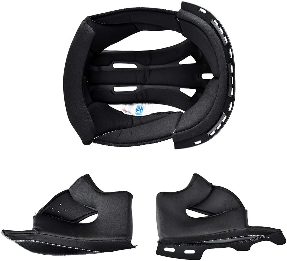 Helmet Liner for FreedConn BM12 Motorcycle Bluetooth Helmet, Removable & Washable (Size, XXL)