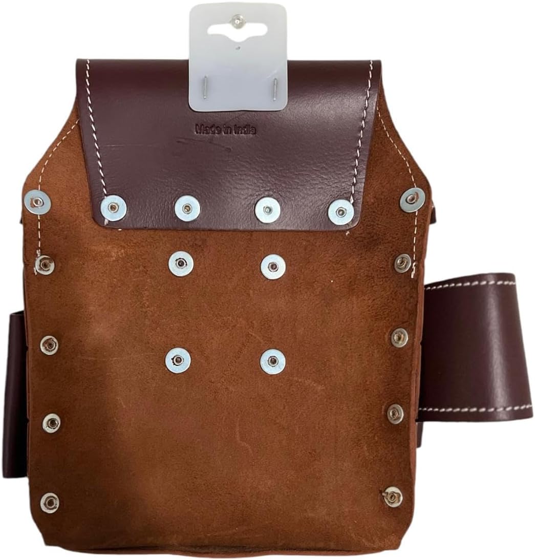Professional Electrician's Pouch, Oil-Tanned Leather