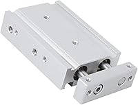 Vista 2 de Cilindro de aire, cilindro neumático, cilindro de aire DoubleRod, cilindro de riel alto, para la industria química, textil (7 tiempos opcionales)