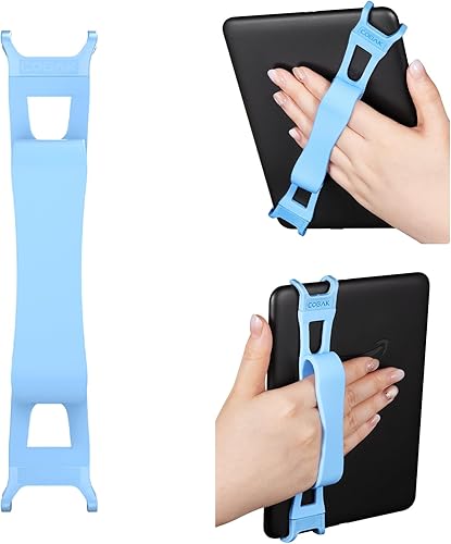Miniatura 9 de CoBak Correa de mano para Kindle/Voyaga/Lenovo/Libro electrónico Sony/Kindle Fire/Kobo/Tabletas de 6-7.5", conveniente para la lectura en la cama,