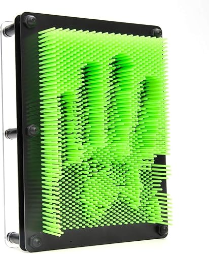 Miniatura 6 de PowerTRC Molde de mano de 7.9 x 5.9 in, escultura artística 3D, regalo novedoso, color verde