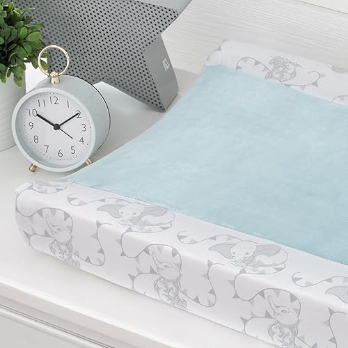 Miniatura 2 de Disney Dumbo Hello Baby - Funda para cambiador, color gris y blanco