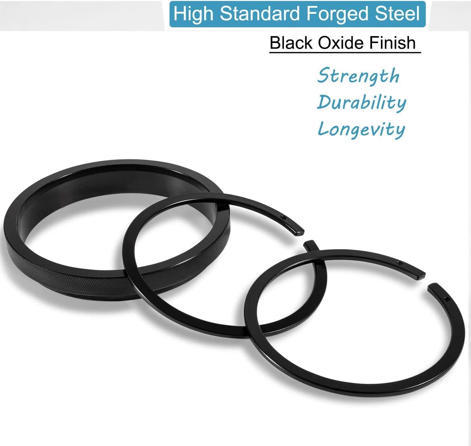 For Cummins ISX Anti-Polishing Ring & Piston Ring Compressor Adapter - Alt to 5299448 5299447 5299339 Remover and Installer Kit