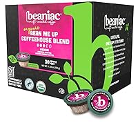 Vista 13 de beaniac Cápsulas de café orgánico completo en tostado francés, tostado oscuro, cápsulas de café compostables K Cup, café arábica orgánico