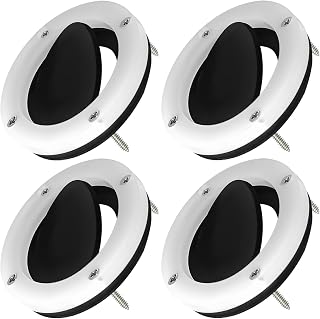 3876-3 Boat Self-Bailing Cockpit Mounted Scupper Valve Kit