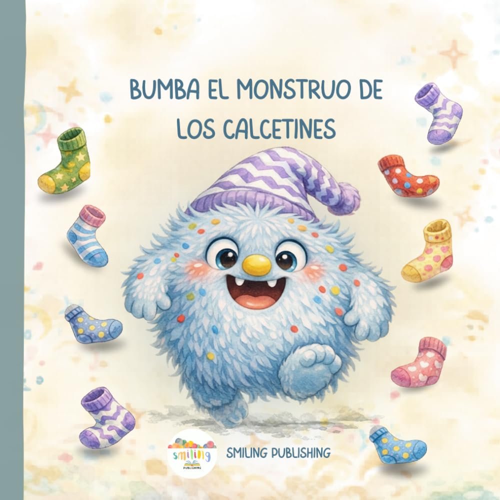 Bumba, el monstruo de los calcetines: Un cuento interactivo sobre la alegría de ser diferente