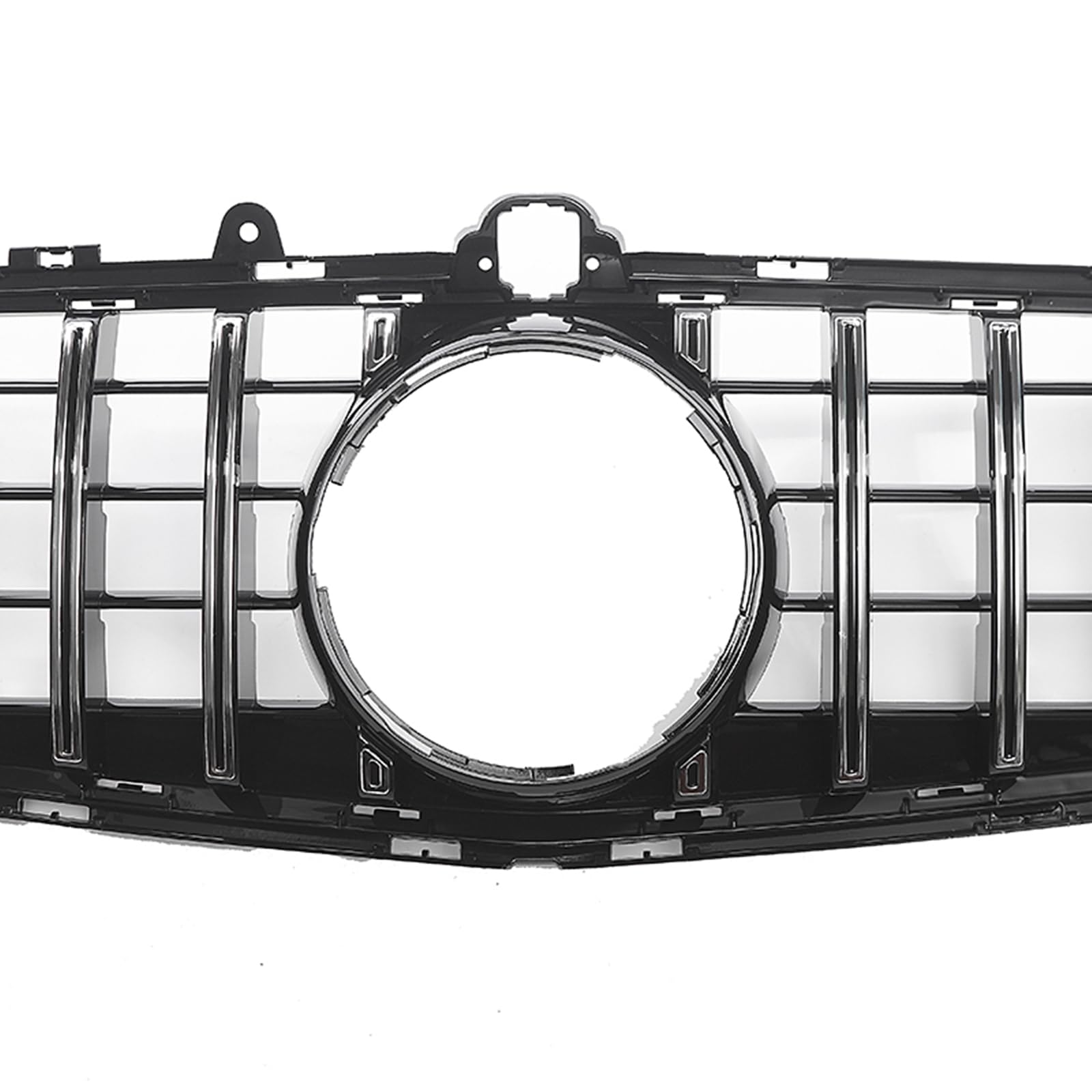 Osłona grilla przedniego samochodu do Mercedes Benz CLS 63 C218 W218 2015-2018 czarny srebrny