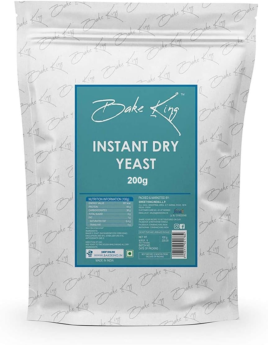 Instant Active Dry Yeast Powder 200gm
