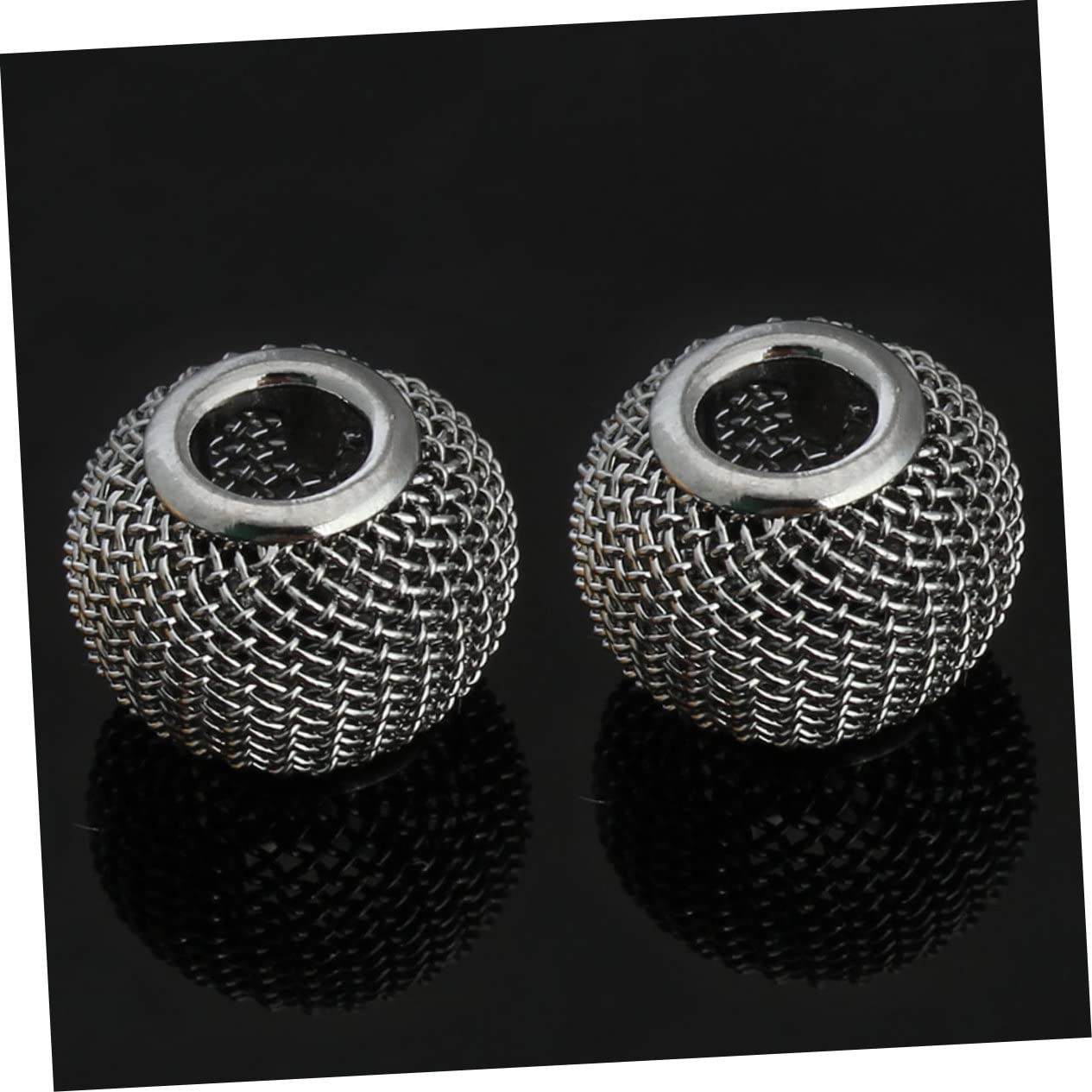 EXCEART 150 Piezas Cuentas Espaciadoras De Metal Cuentas Circulares Cuentas Para Pulseras Cuñas De Metal Kit Para Hacer Pulseras Para Niñas De Acero Inoxidable Joyas Niño