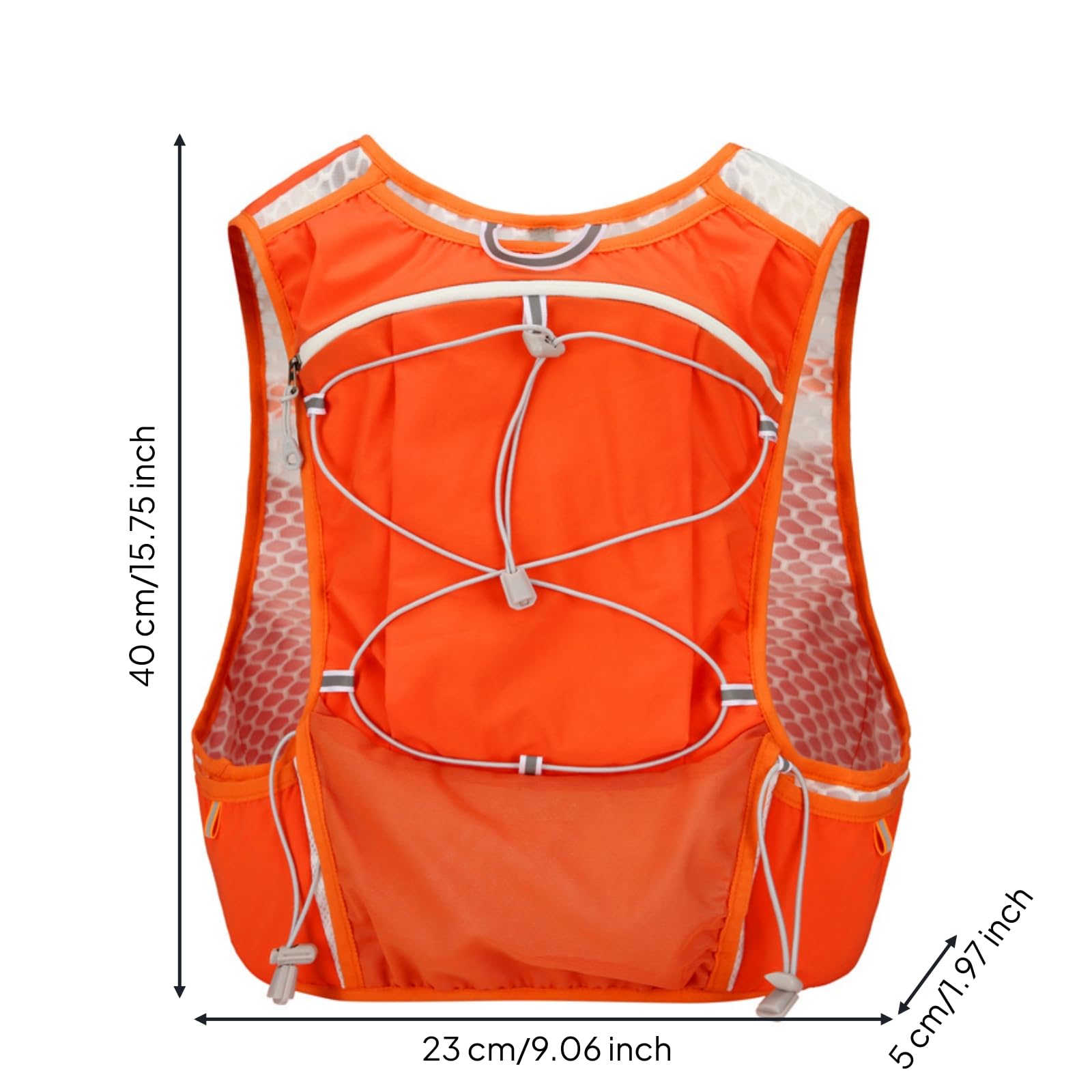 Gilet Zaino da Trail Running Aderente Zaino Trail Running Co per , Competizne di Resistenza