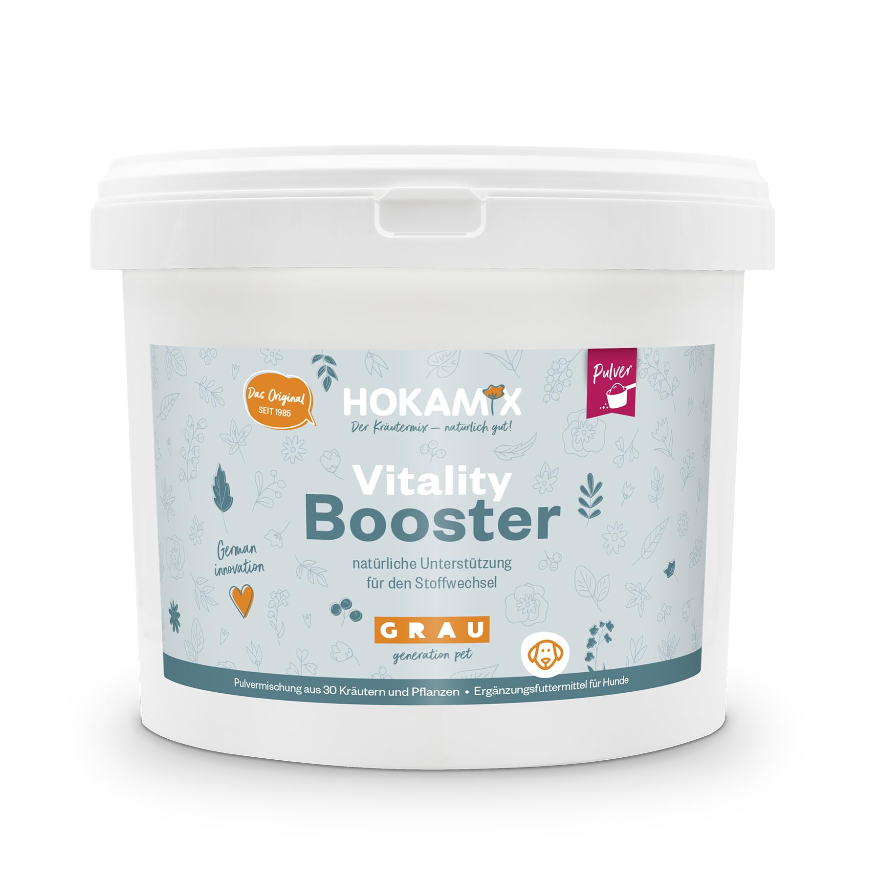 GRAU - das Original - Hokamix Vitality Booster, 1er Pack (1 x 10 kg)