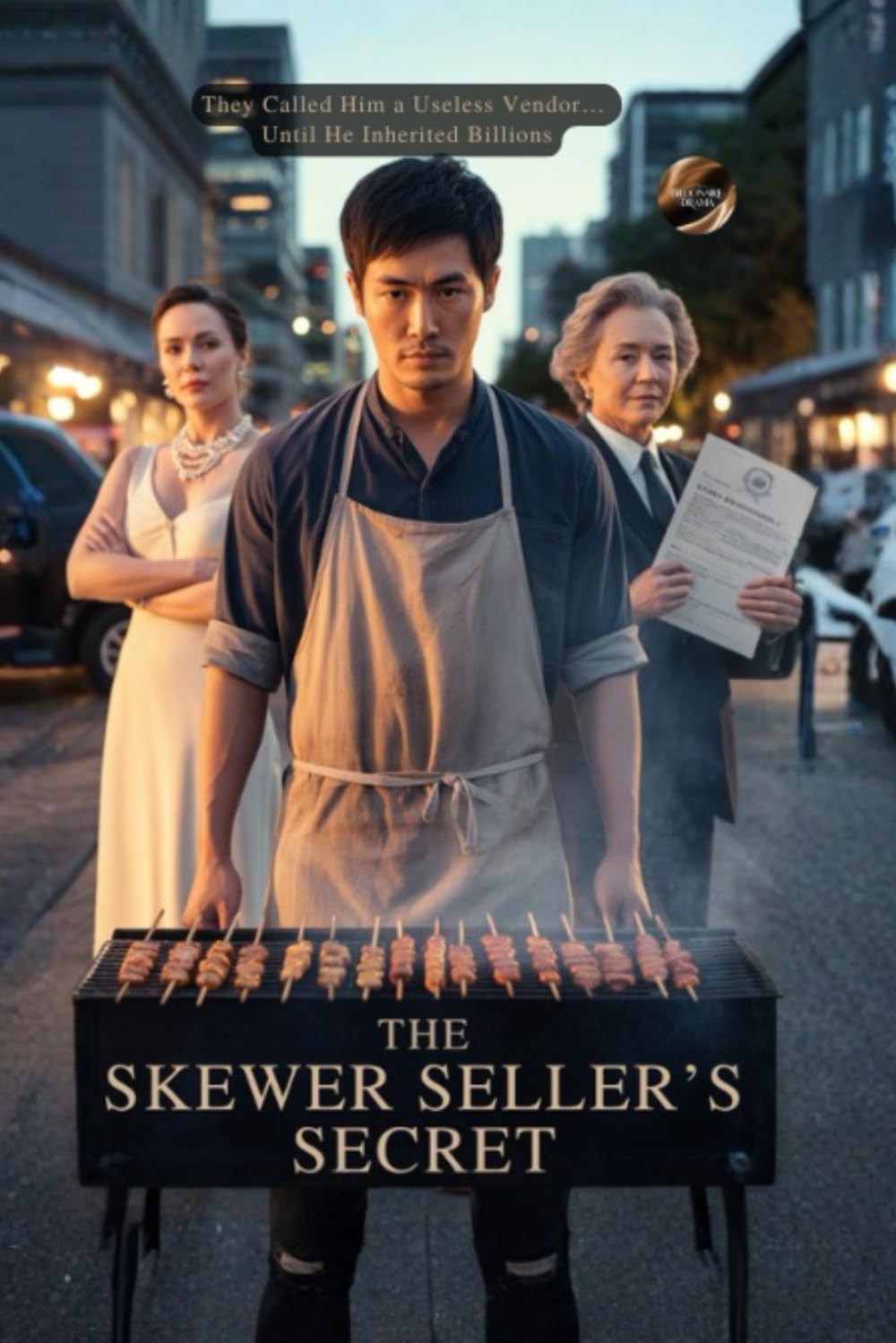 The Skewer Seller’s Secret: They Called Him a Useless Vendor… Until He Inherited Billions