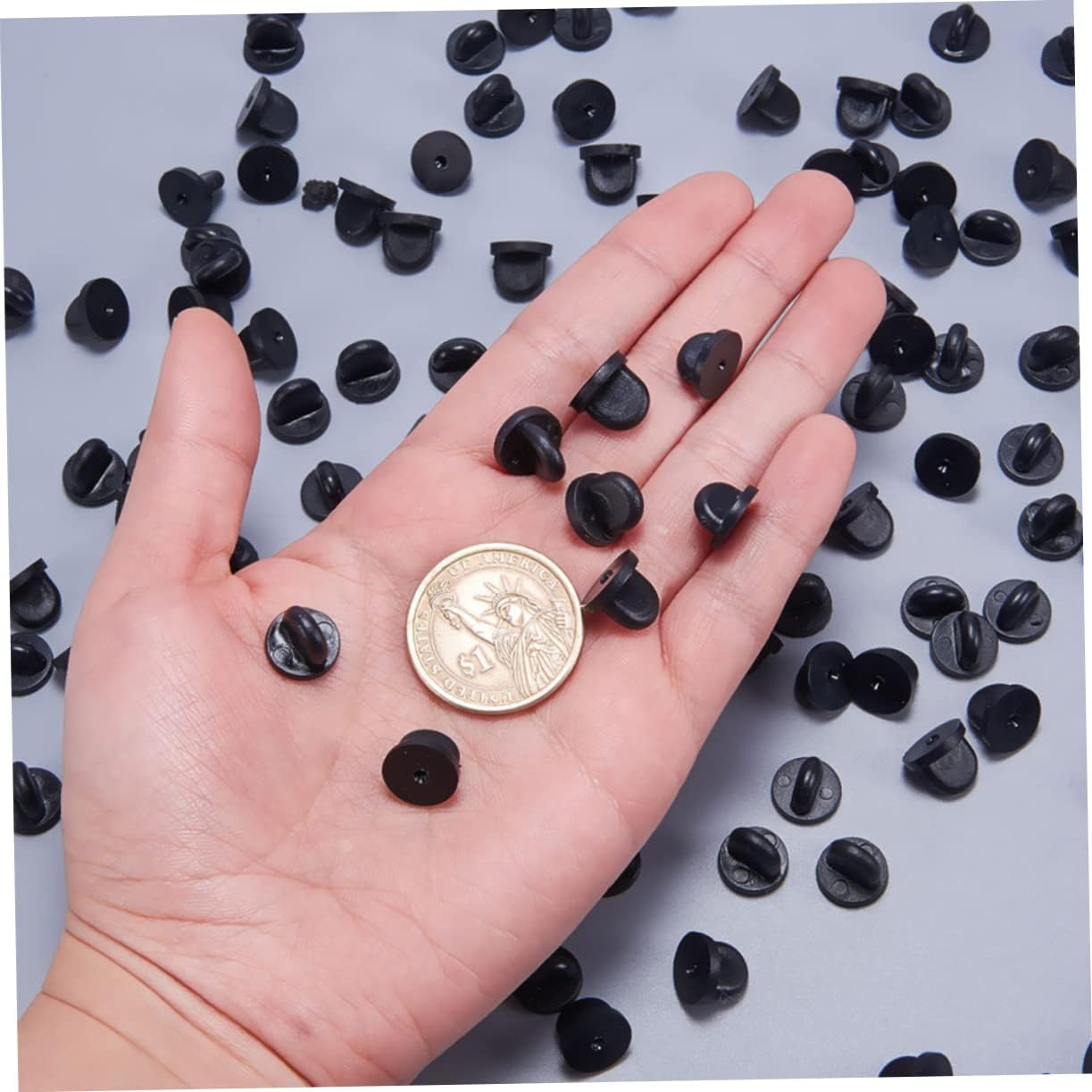 Tofficu 750pcs Pin Holder Display Lapel Pins Tie Tacks Citation Bars Service Bars Jewelry Tack Backs