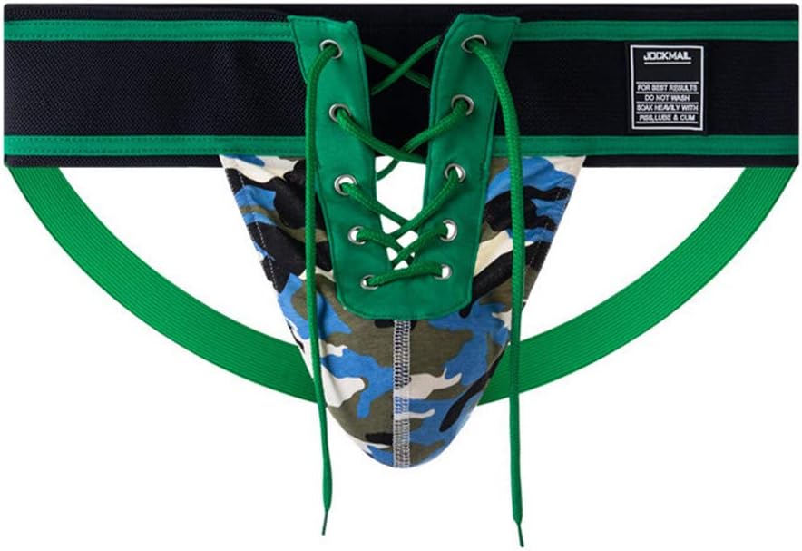 JOCKMAIL Men's Briefs Jock Strap Athletic Supporter Wide Belt Comfortable Men Sport Underwear Briefs for Gym Sport - Image 7